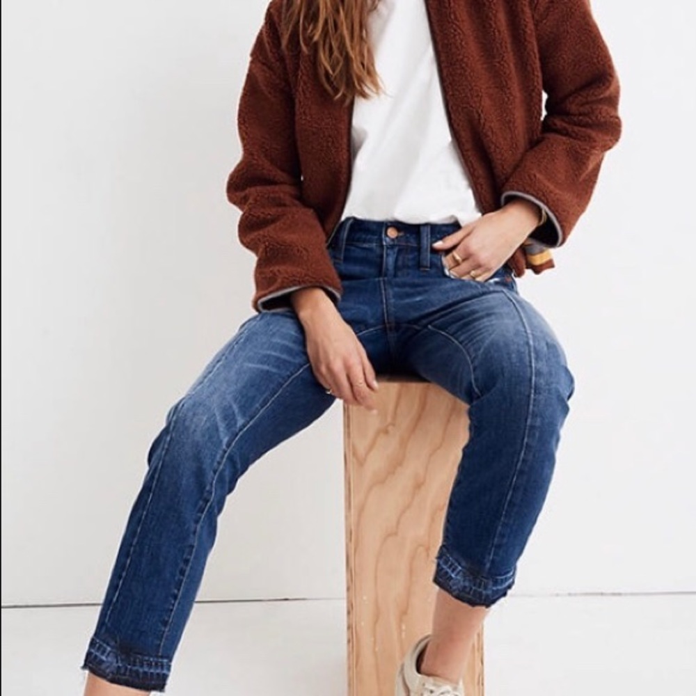 🎁NEW Madewell High Rise Slim Boyjean